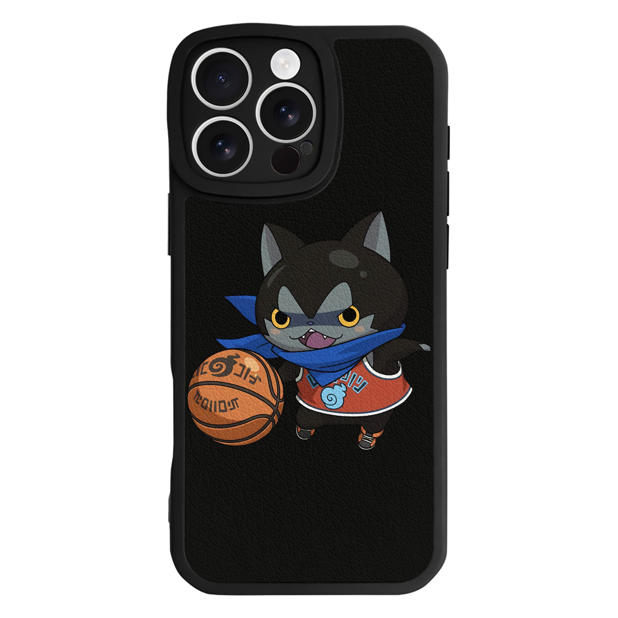 （画像用） 妖怪ウォッチ Yo-kai Watch 【iPhone 16シリーズ対応】シリコンスマホケース（レザー調） 材質：シリコン